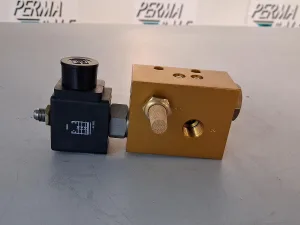 Lucifer Pneumatic Valve Block with FEMA Ex Solenoid Coil