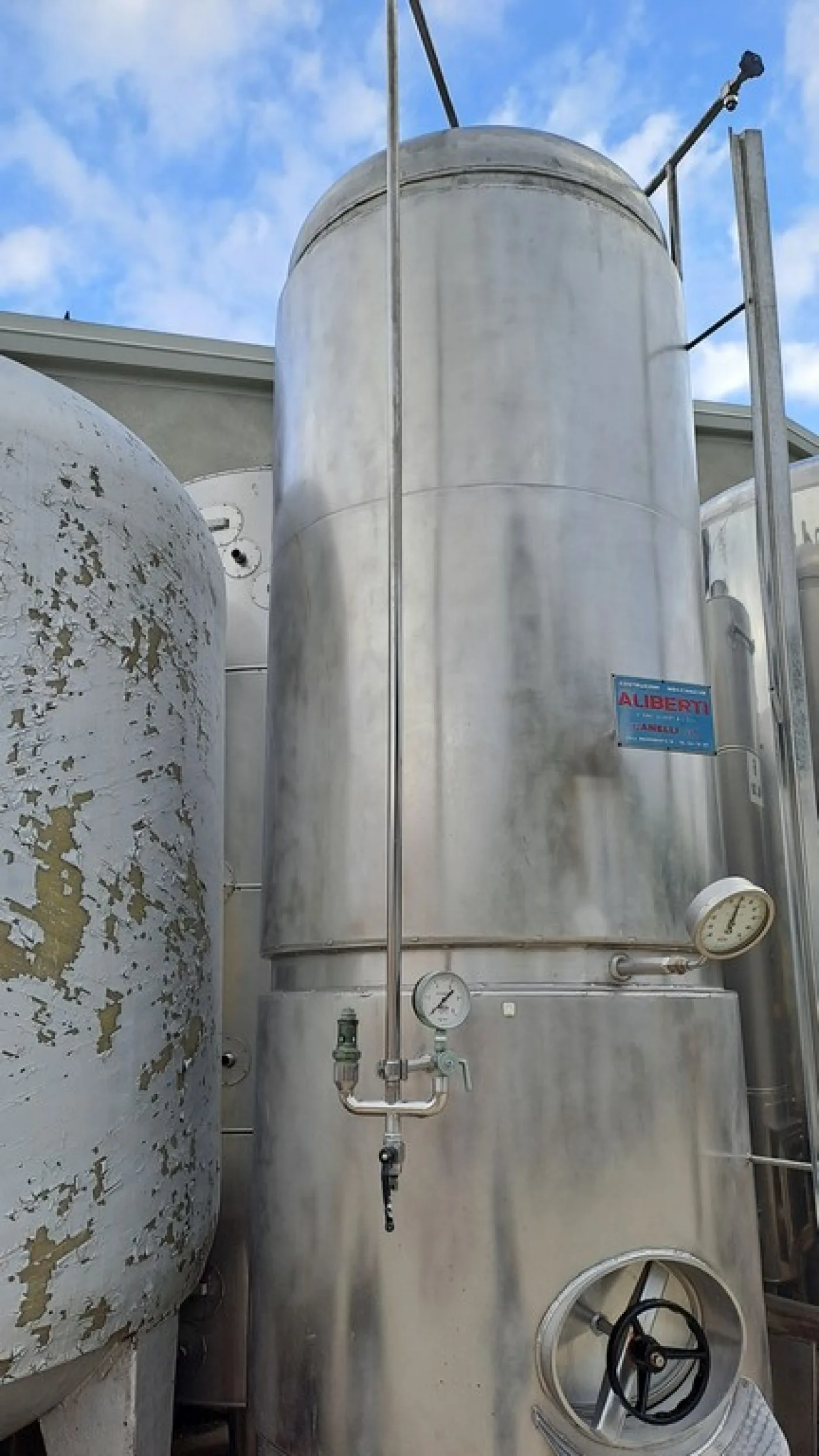 STAINLESS STEEL AUTOCLAVE, FIRM SIRIO ALIBERTI, CAPACITY 32,5 HL ABOUT, SECOND-HAND EQUIPMENT - 3