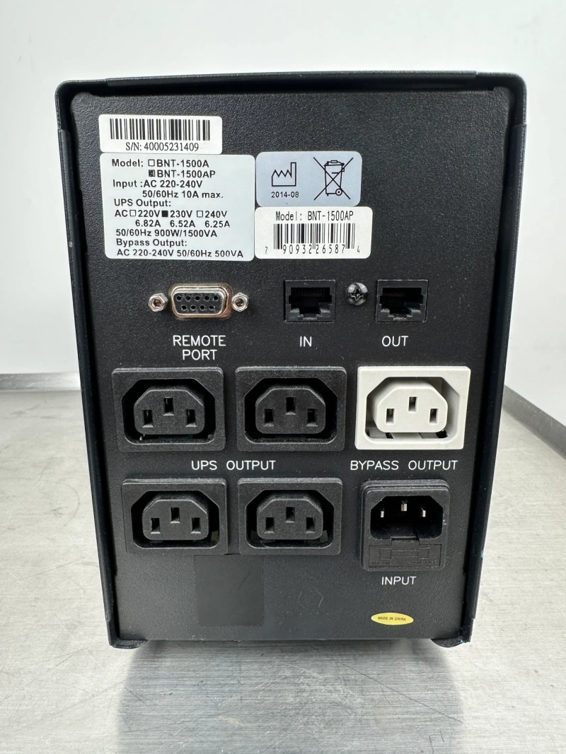 Powercom BNT-1500AP USV (Unterbrechungsfreie Stromversorgung)