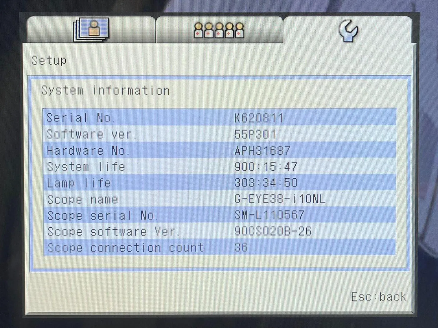 Pentax Scope Model: G-EYE38-i 10NL YOM: 2019 Colonoscope, 36 Times Used. - 4