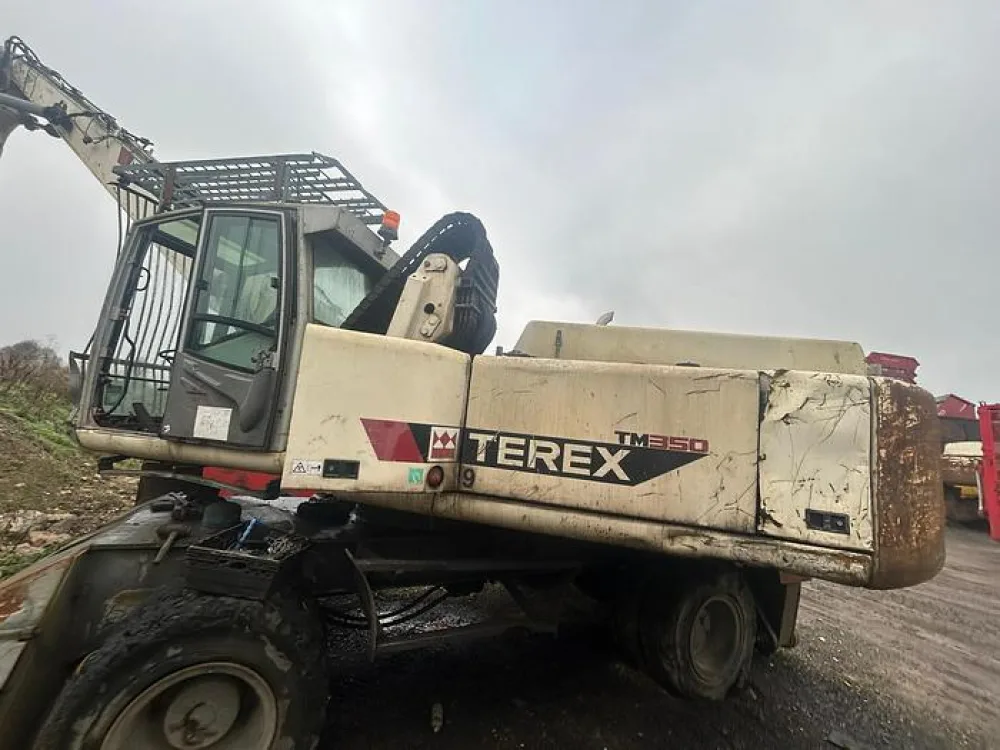 2009 Terex TM 350 Wheel Wheeled Scrap Material Handler SPARES & REPAIRS ONLY