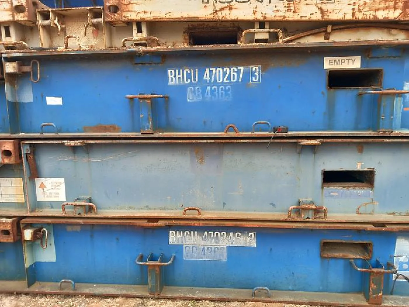 Contentor flat rack de 40 pés - 3