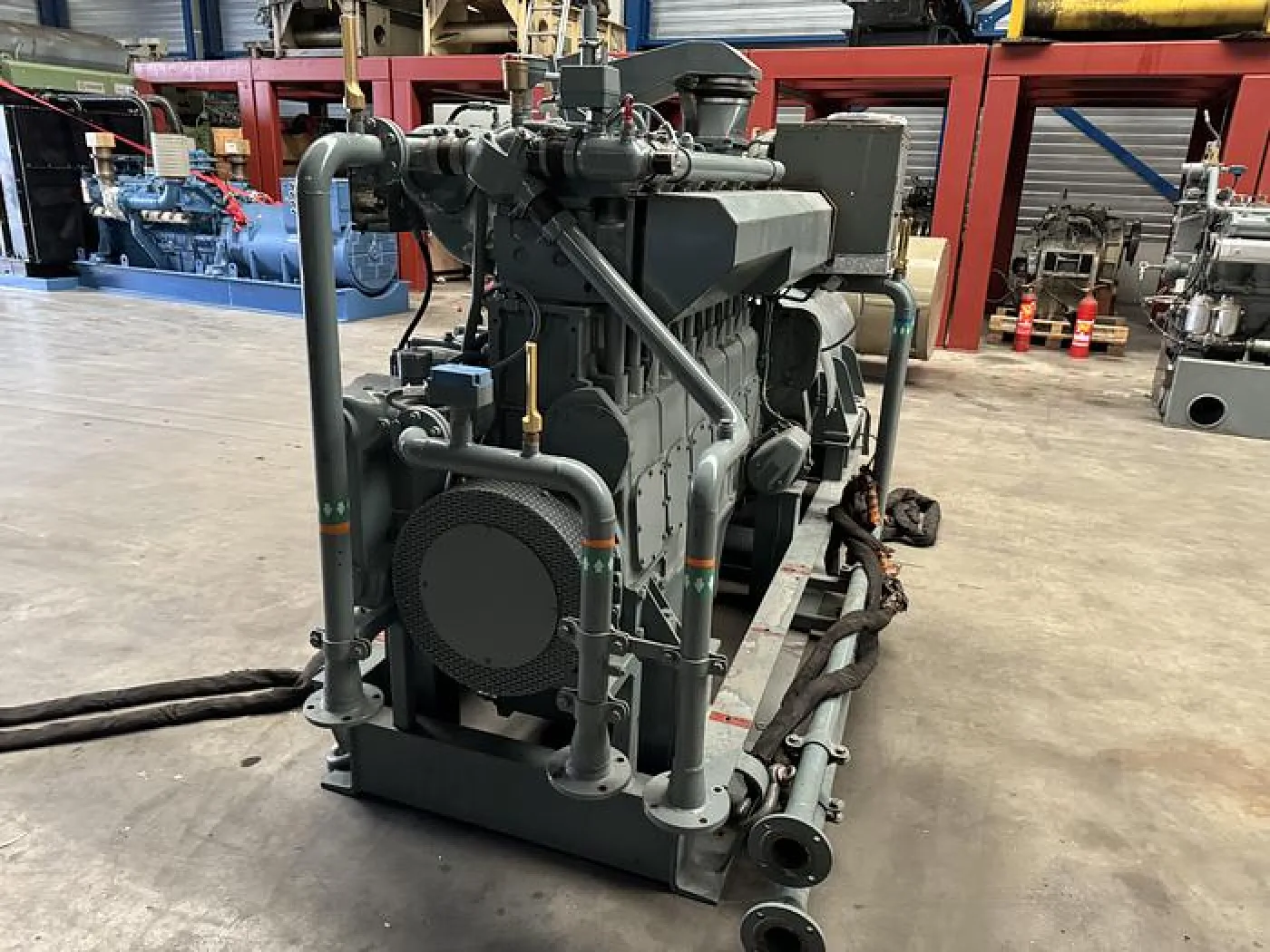 1991 MWM TBD 604-BL6 / RELIANCE DIESEL GEN.SET 630 KVA - 4