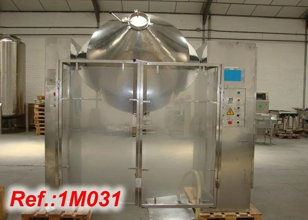 MEZCLADOR BICÓNICO "GLATT LABORTECNIC" DE 1000L APROX.