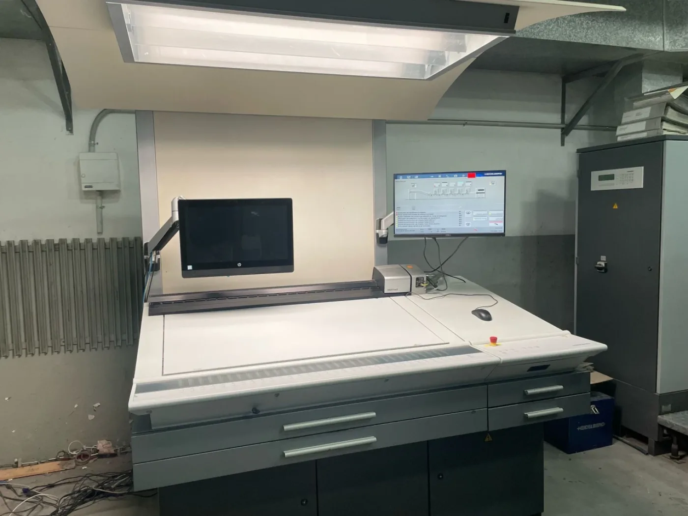 Heidelberg SM 102-5-P-S offset printing press - 4
