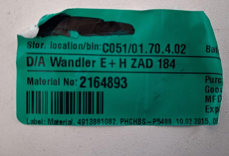 Endress+Hauser ZAD 184 D/A Converter Module