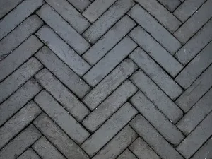 Straatbaksteen Aurora getrommeld