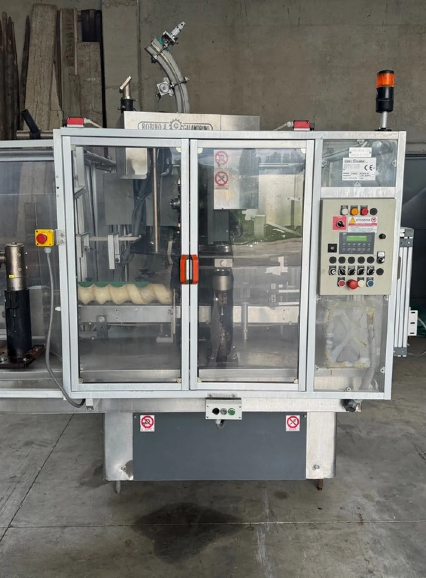ROBINO E GALANDRINO WIREHOODER MODEL REKORD WITH 16 HEADS, SECOND-HAND MACHINE - 8