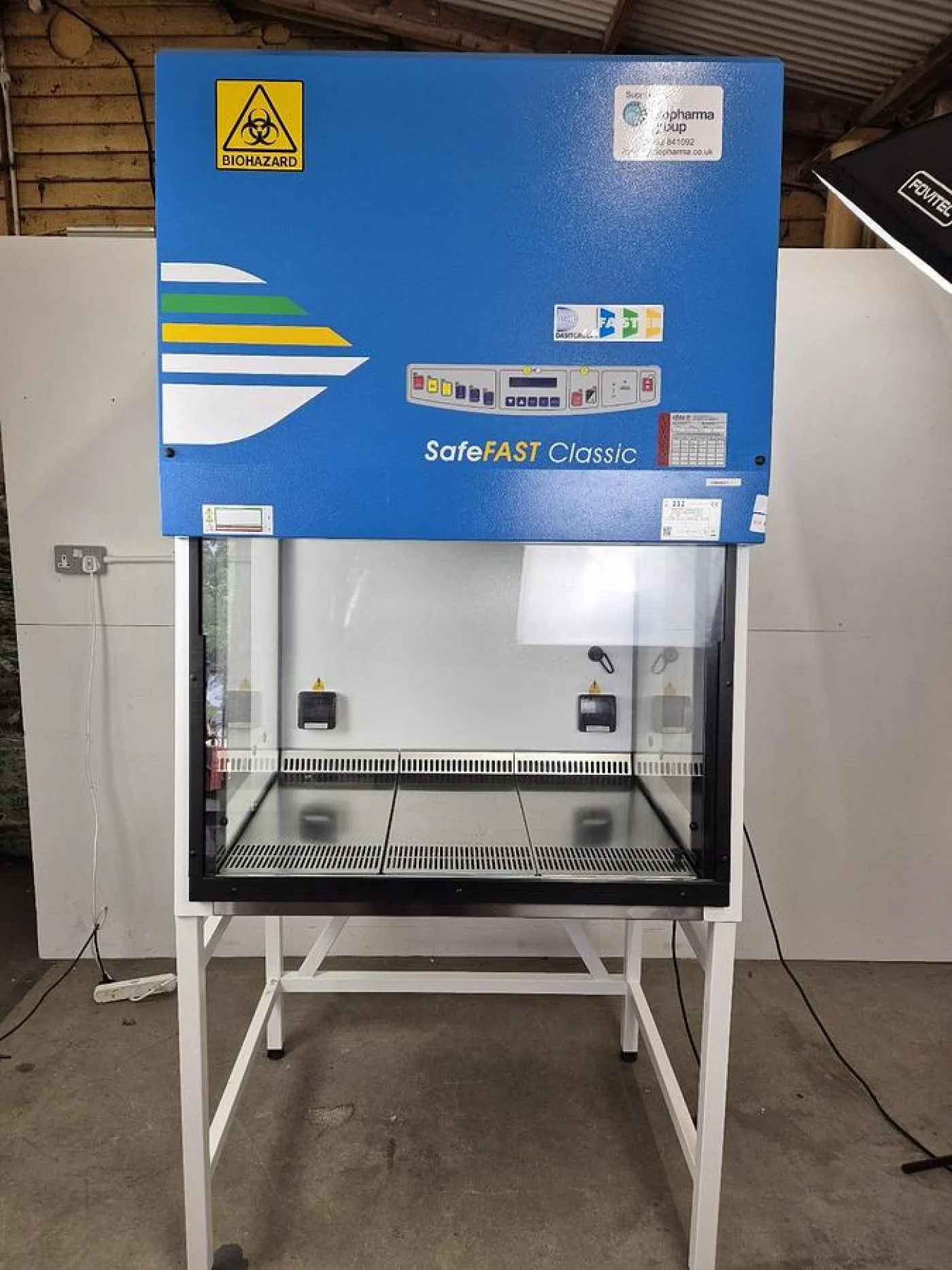 Dasit Biopharma Faster SafeFAST Classic 209D Microbiological safety cabinet - 1