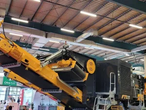 2026 BAS MBS-M-1200 Permanent Magnetic Over-Band Ferrous Metal Separator