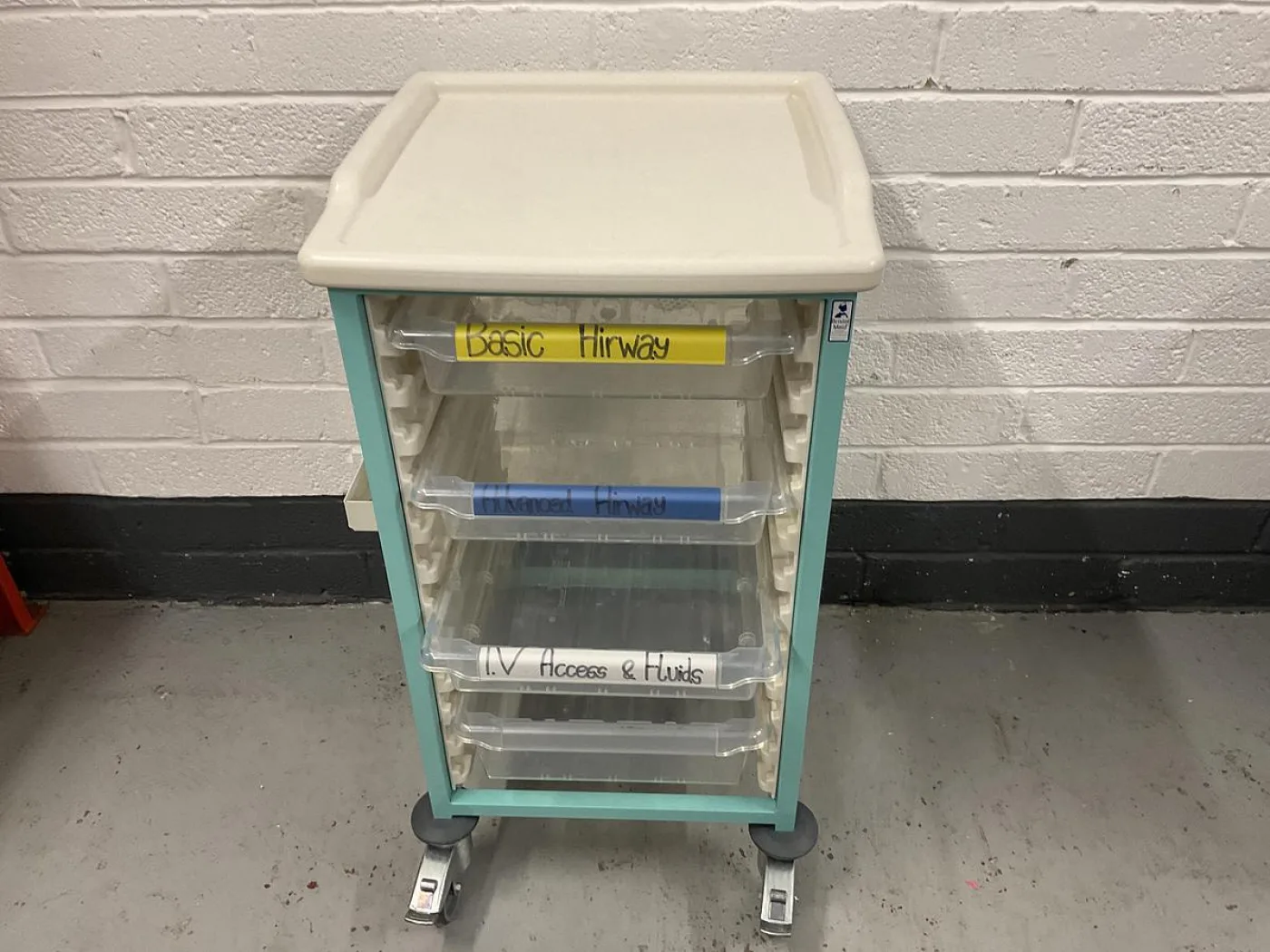 Bristol Maid Gratnells trolley 4 drawer - 1