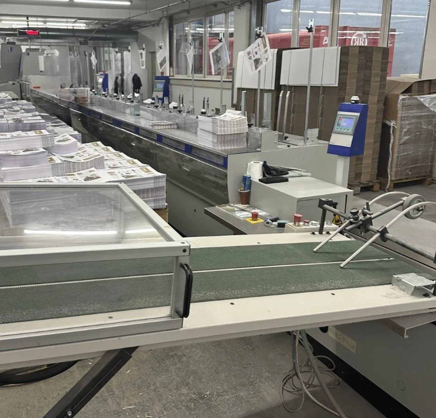 Kolbus KM 600 perfect binding line with inline front cutter - 5