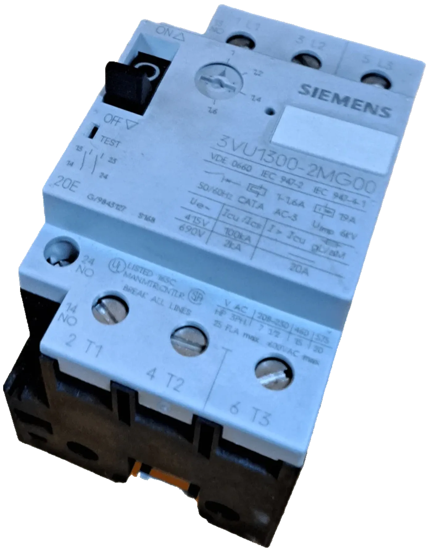 Siemens 3VU13 00-2MG00 - 2