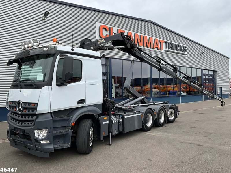 Mercedes-Benz Arocs 3251 8x4 Euro 6 HIab 28 Tonmeter laadkraan