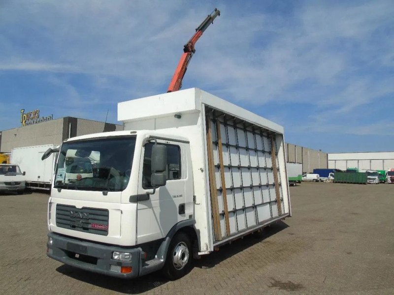 MAN Tgl 8.180 + Palfinger + Glass Truck + Manual