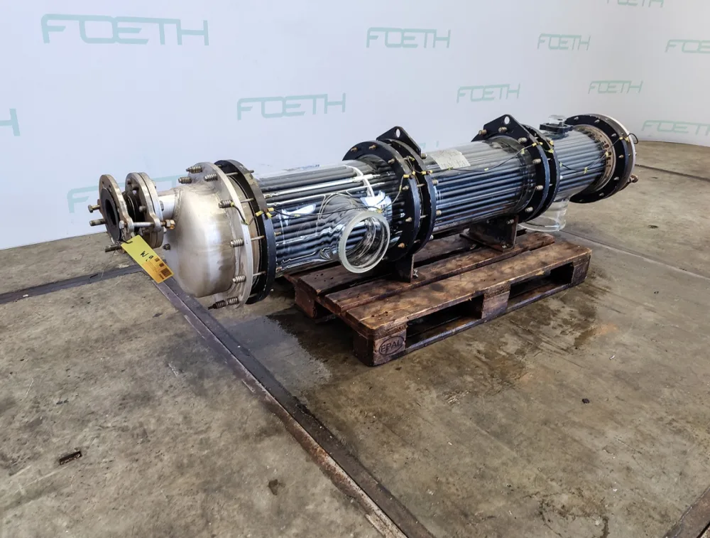 QVF Glasstechnik S-ROB71/300/SH/3SIC - 7,1 m² - Shell and tube heat exchanger