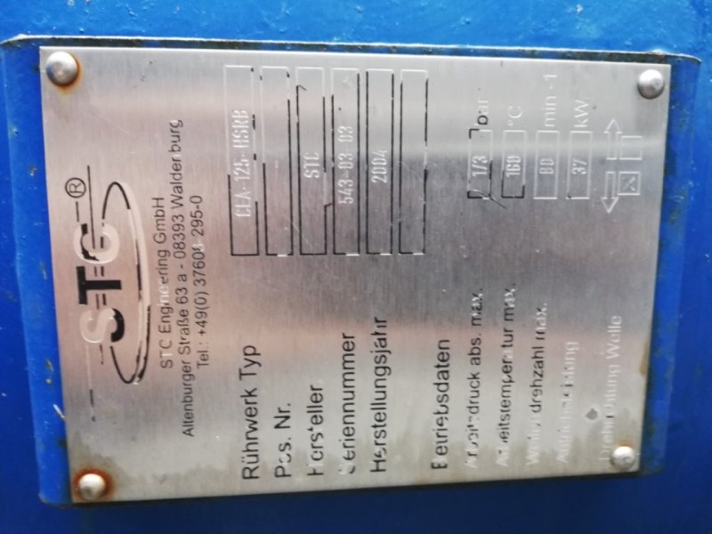 Rudert Edelstahl-Technik Reaktor 10m3 - Stainless Steel Reactor