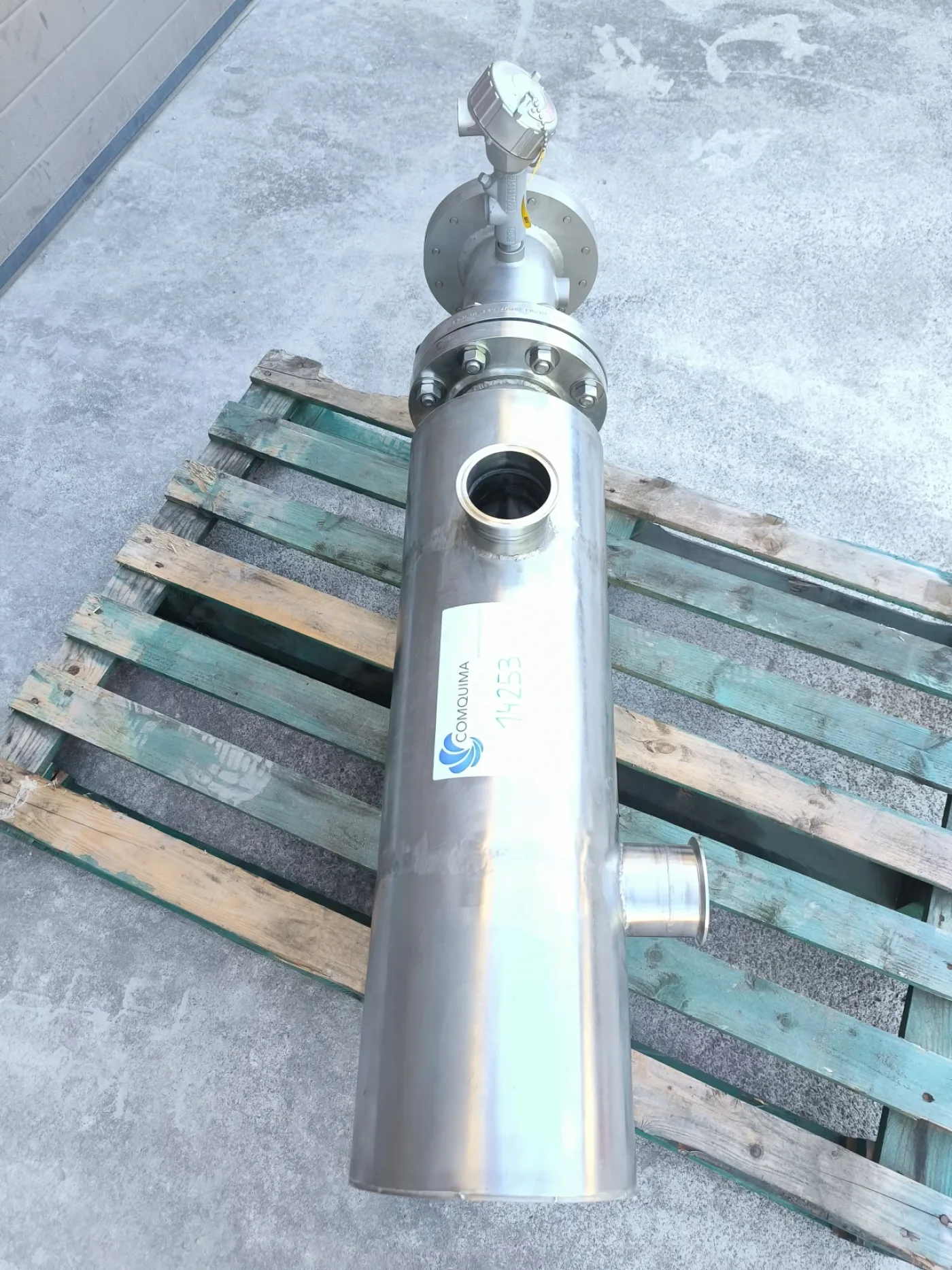 TUBULAR HEAT EXCHANGER STAINLESS STEEL 316L CHROMALOX ATEX 0.17 m2 - 6