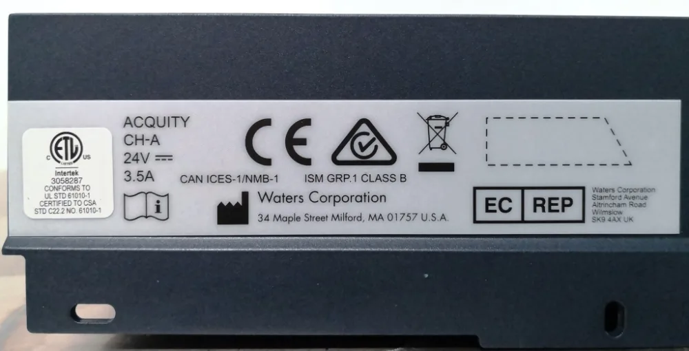 RISCALDATORE A COLONNA ALTE TEMPERATURE – WATERS – MOD. ACQUITY UPLC