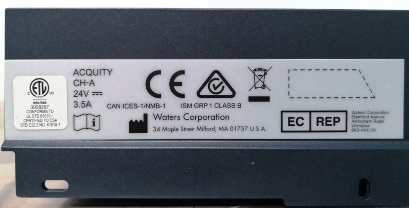 RISCALDATORE A COLONNA ALTE TEMPERATURE – WATERS – MOD. ACQUITY UPLC