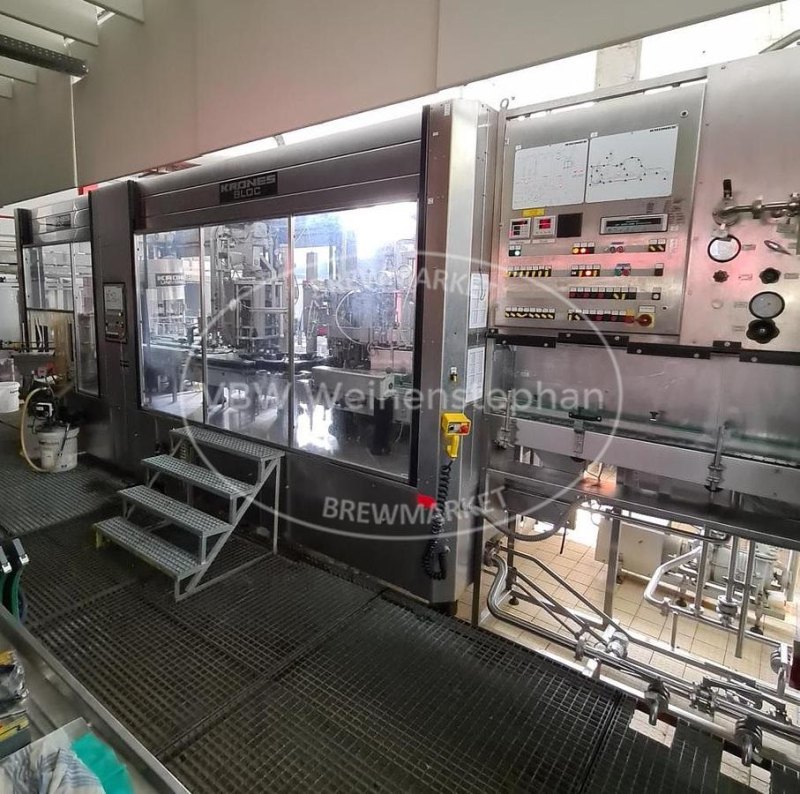 bottle filler/capper/labeller