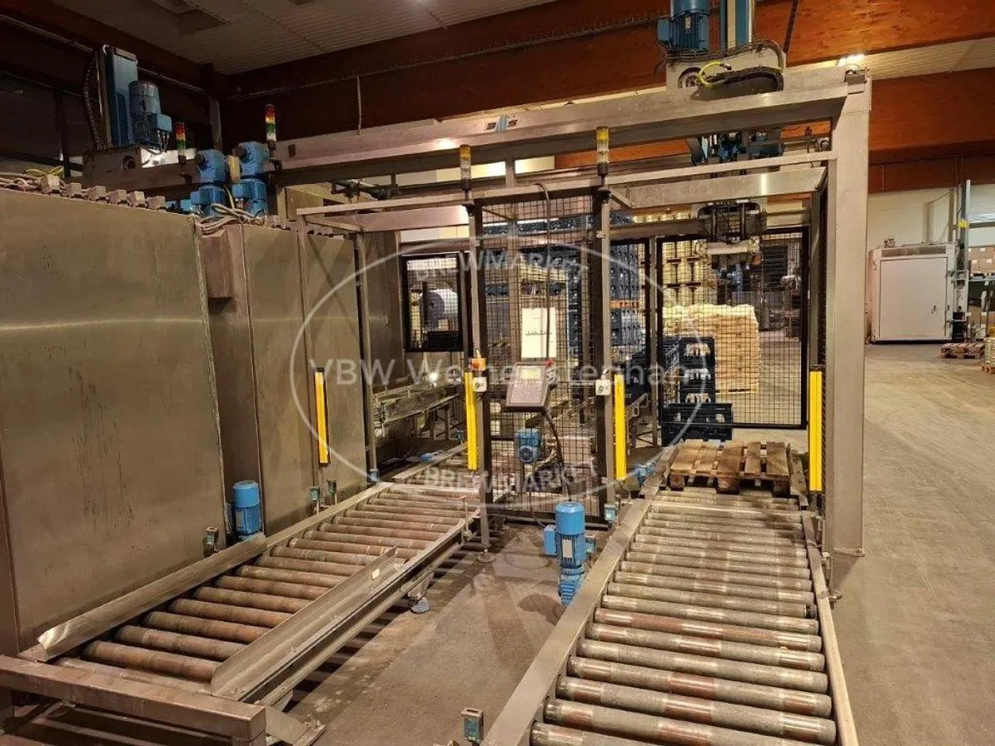 Palettizing and depalletizing system - 1