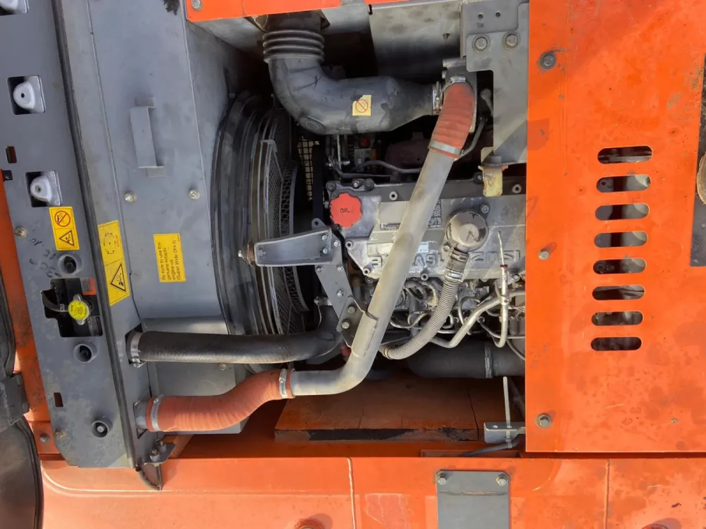 Hitachi - ZX 210-3 mit Schubharvester KESLA 25 RH - 5