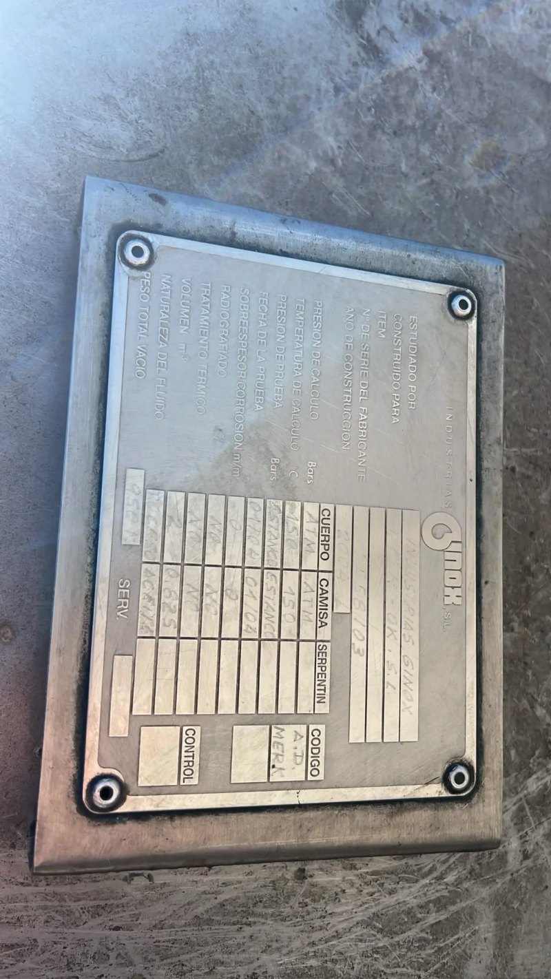 NEW COSMOS 250 EMULSIFYING REACTOR SKID