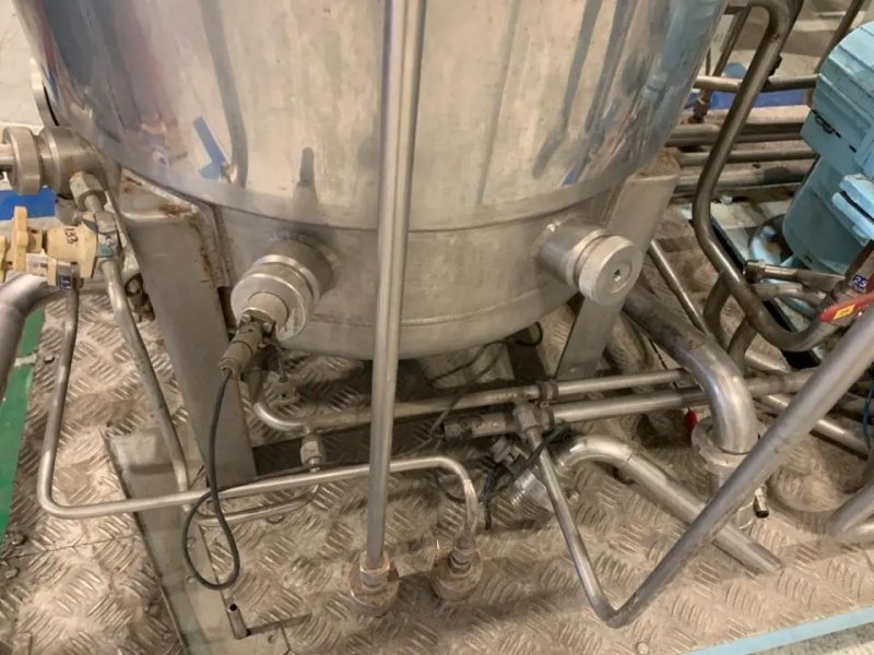 SKID BIOREACTOR LSL BIOLAFITTE STAINLESS STEEL 200 LITERS WITH USED SHIRT