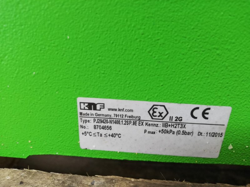 KNF Neuberger GmbH PJ29420-N1400.1.2SP.9E Ex - Diaphragm pump
