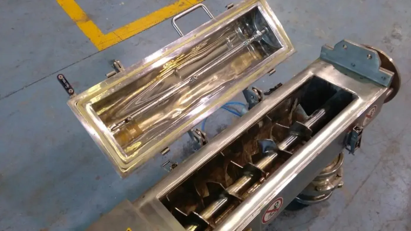 USED STAINLESS STEEL BACHILLER AUGER - 4