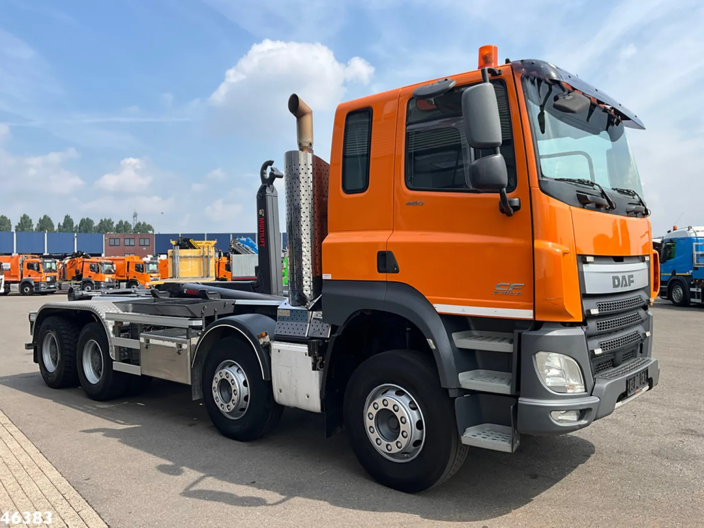 DAF FAD CF 460 8x4 Euro 6 Multilift 26 Ton haakarmsysteem - 6