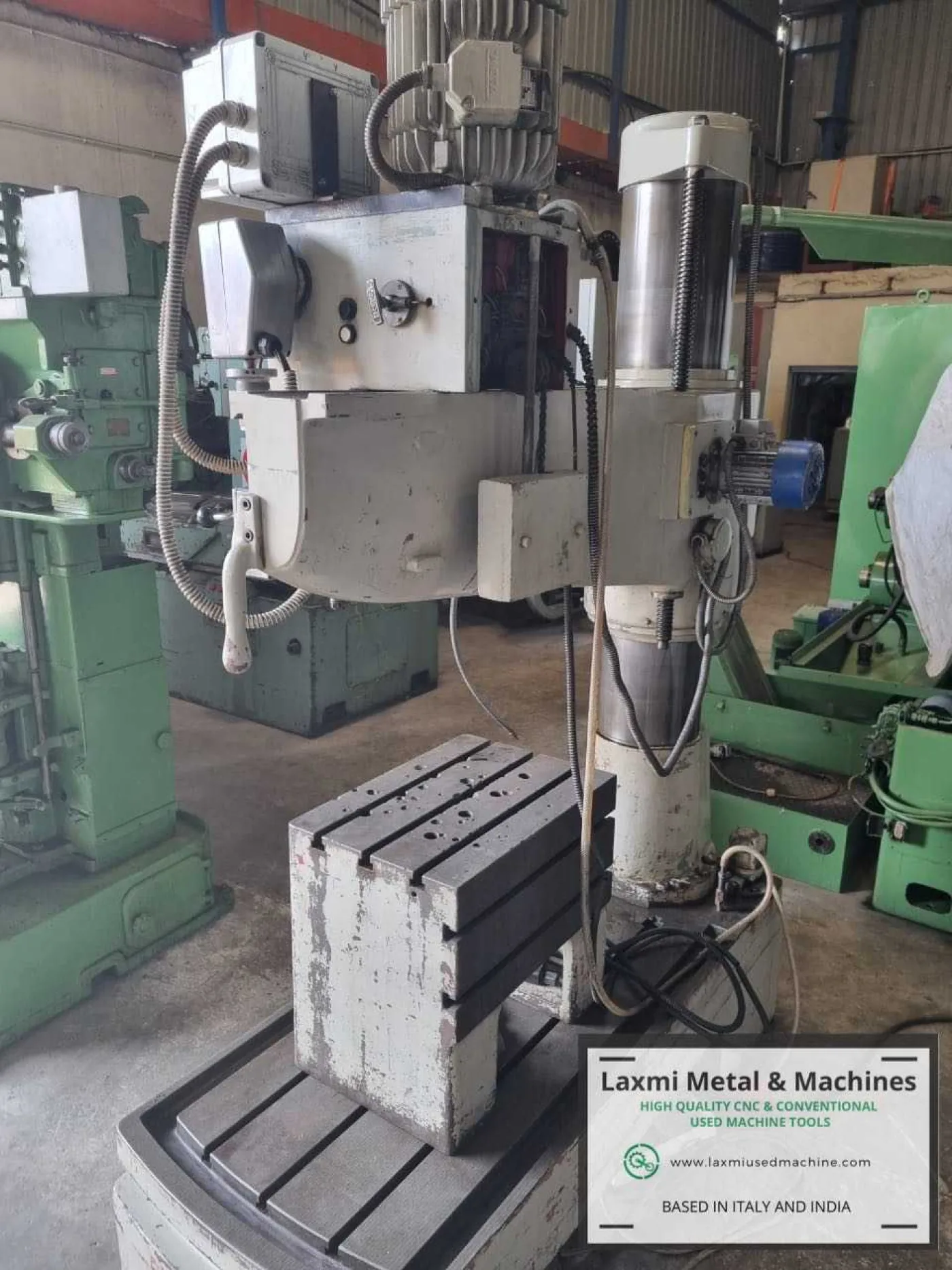 RADIAL DRILL, MECOF - 35C - Laxmi Metal & Machines, Rohtak - 4