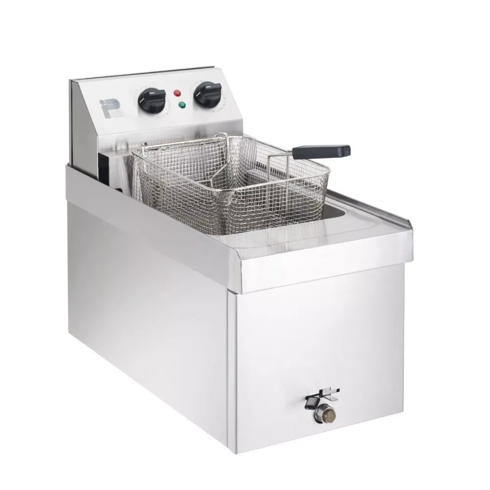 Parry Single Tank Single Basket Countertop Electric Fryer NPSF3 - islandcatering