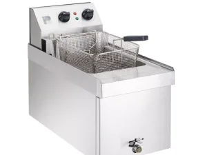 Parry Single Tank Single Basket Countertop Electric Fryer NPSF3 - islandcatering