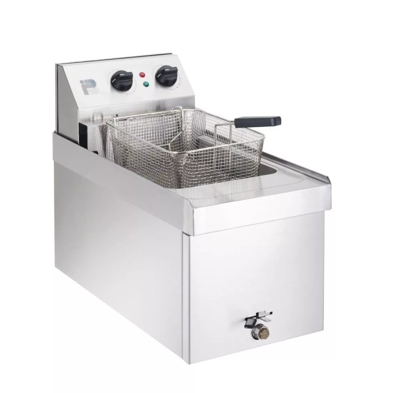 Parry Single Tank Single Basket Countertop Electric Fryer NPSF3 - islandcatering