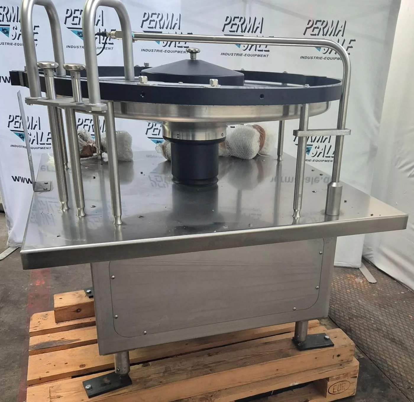 IMA Life RT100 Rundtisch Edelstahl 100 cm - 5