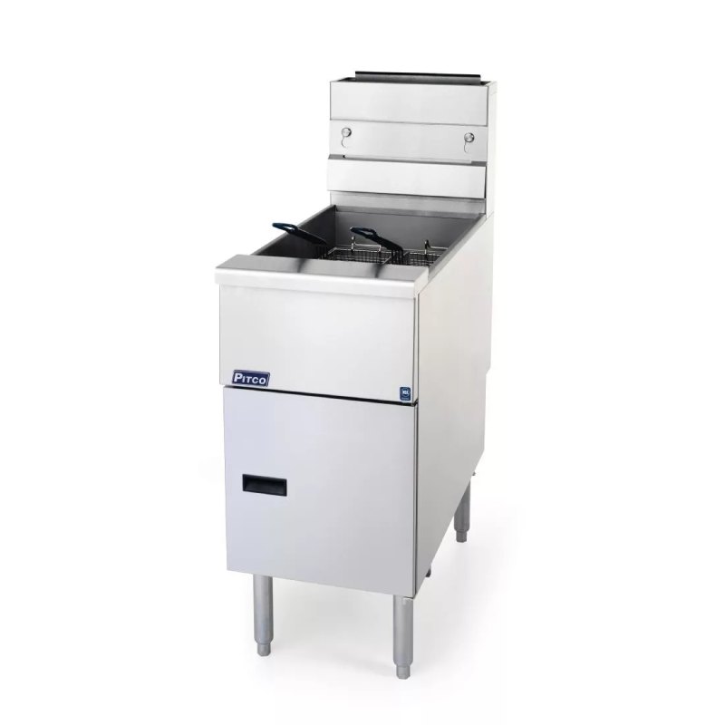 Pitco Single Tank Gas Fryer VF35 Natural Gas - islandcatering