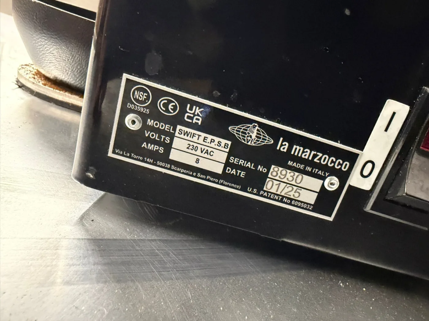 LA MARZOCCO SWIFT EPSB - Refurbished - islandcatering - 4