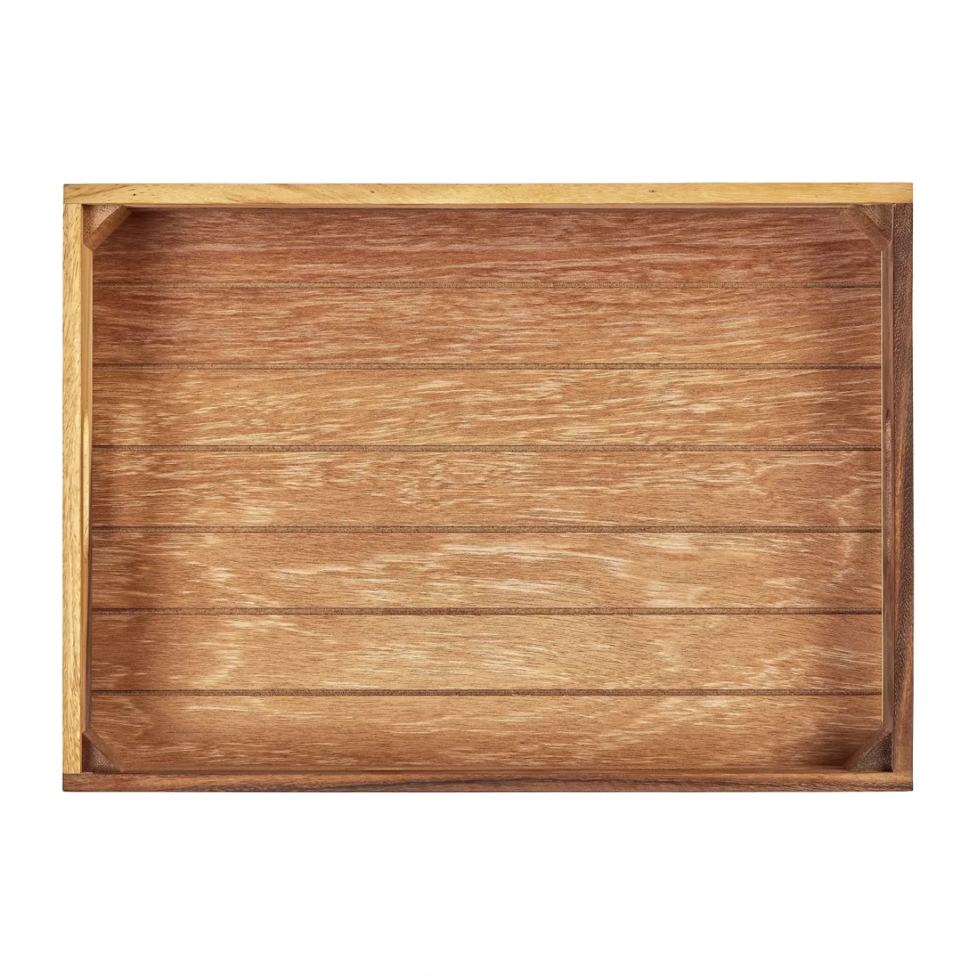 Tala Large Crate - Plain in Natural Acacia (Pack of 4) - islandcatering - 1