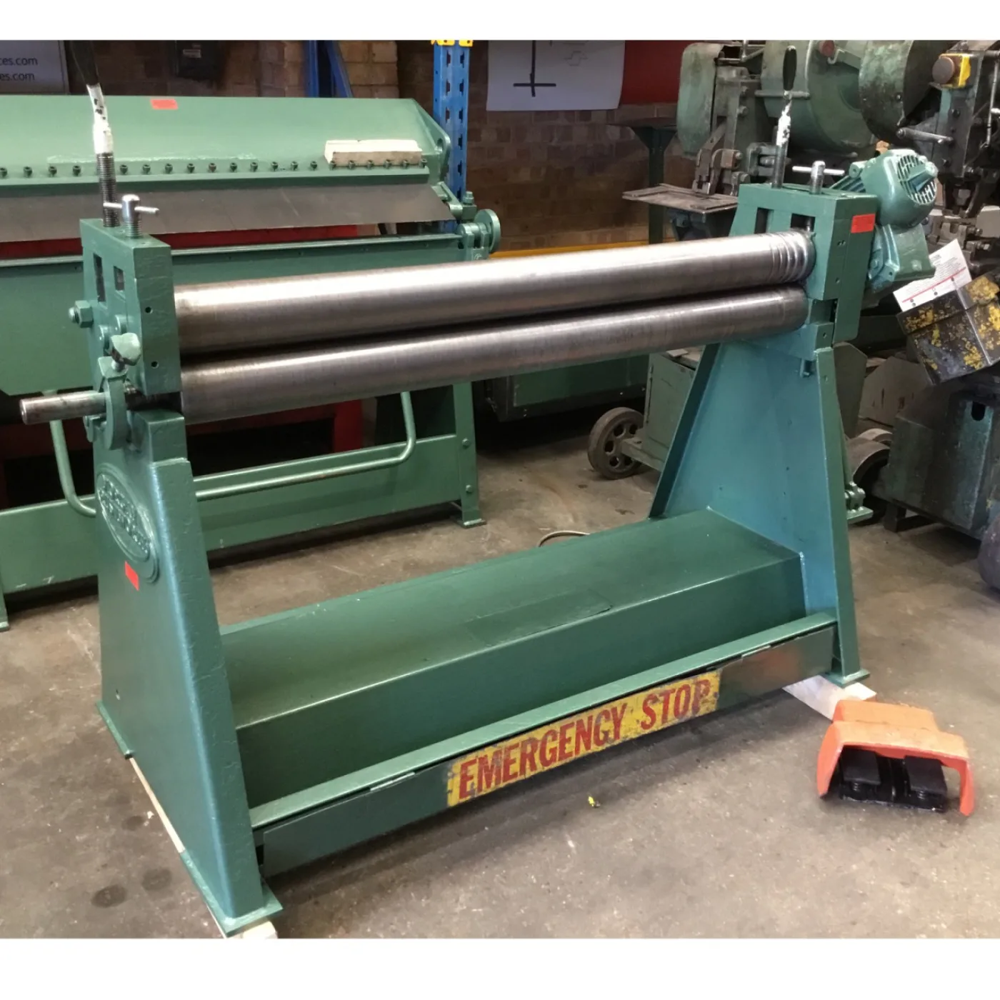 MORGAN RUSHWORTH Power Bending Rolls 1270mm x 100mm - WNS - W. Neal Services Ltd - 1