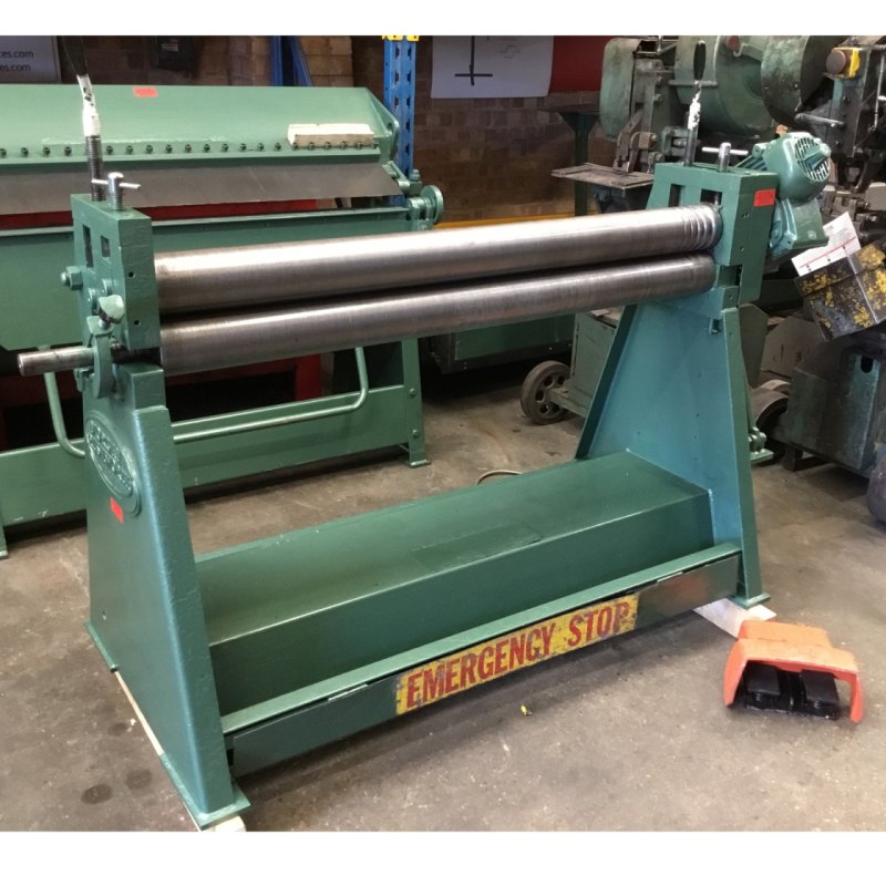 MORGAN RUSHWORTH Power Bending Rolls 1270mm x 100mm - WNS - W. Neal Services Ltd