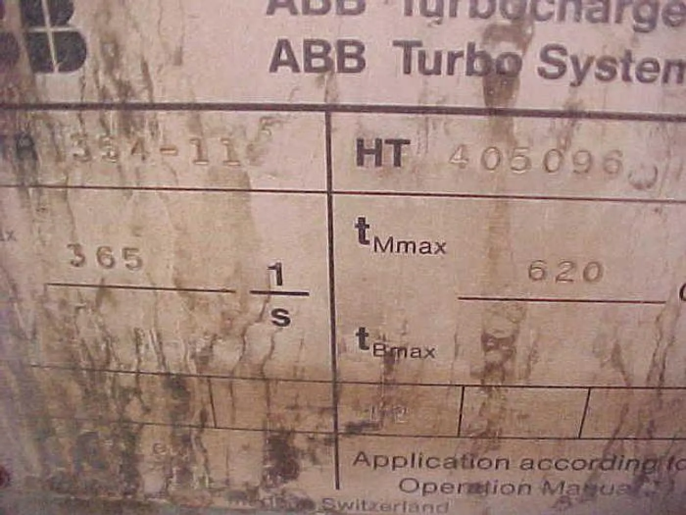 1985 ABB VTR 354-11 - 2
