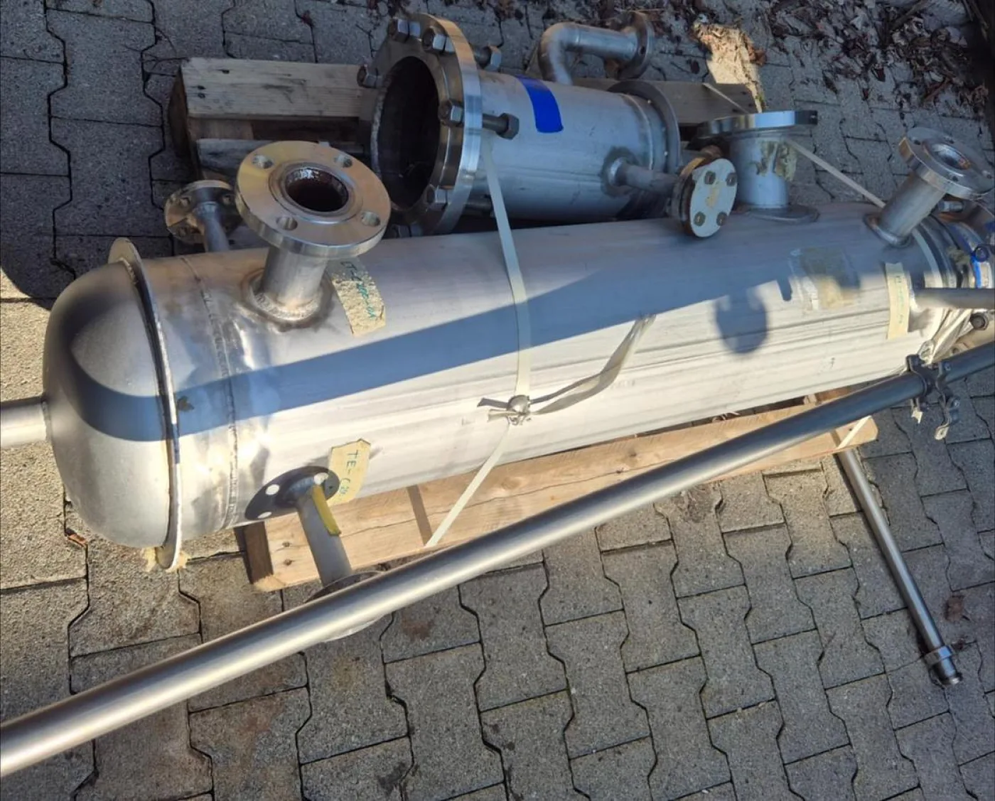 Dusenbery Engineering Horizontal Pressure Vessel / Heat Exchanger - 1
