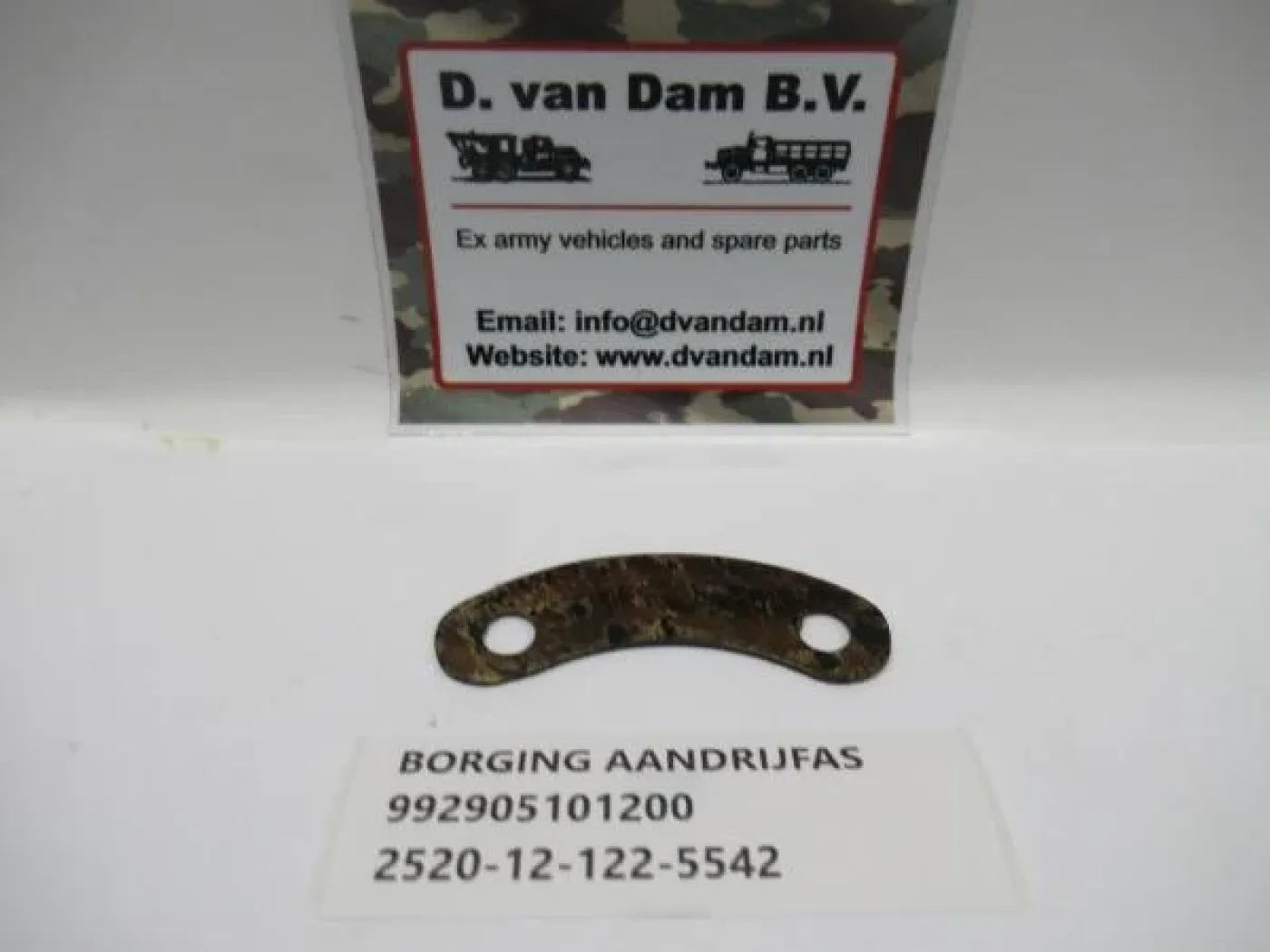 Borging aandrijfas - 1
