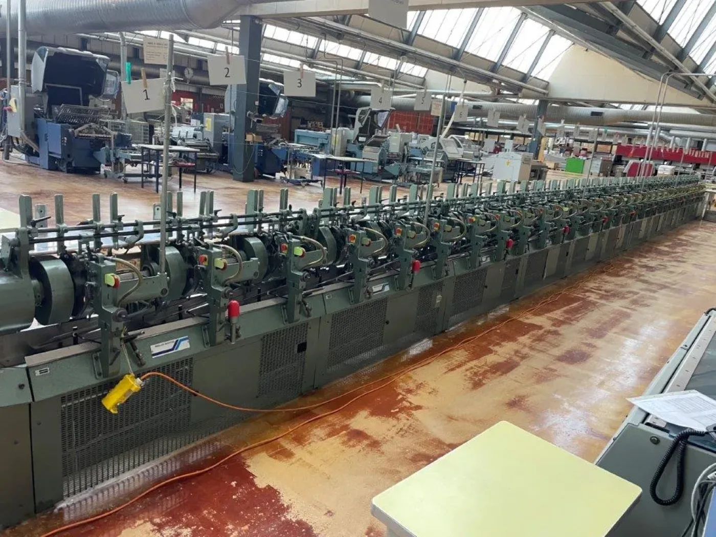 Muller Martini 272 gathering machine - 1