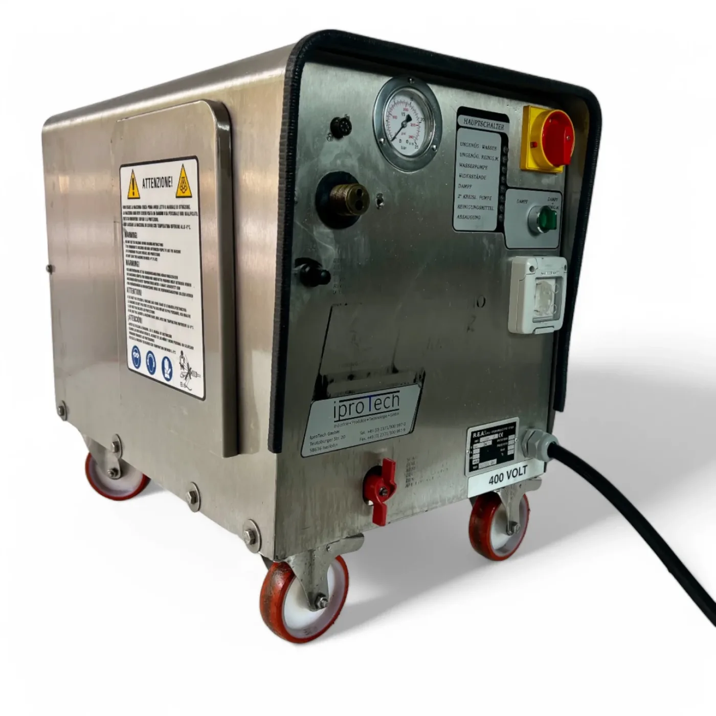 REA Trockendampfreiniger JT 06 Dampfreiniger Hochdruck - 3