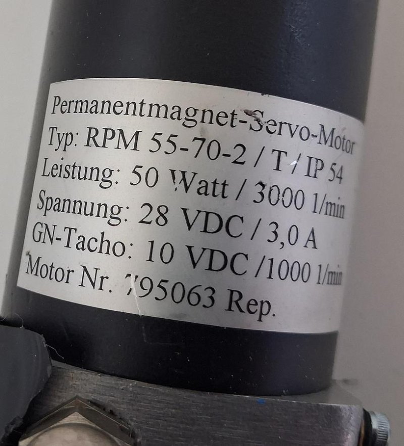 Gysin RPM 55-70-2 Permanentmagnet-Servomotor