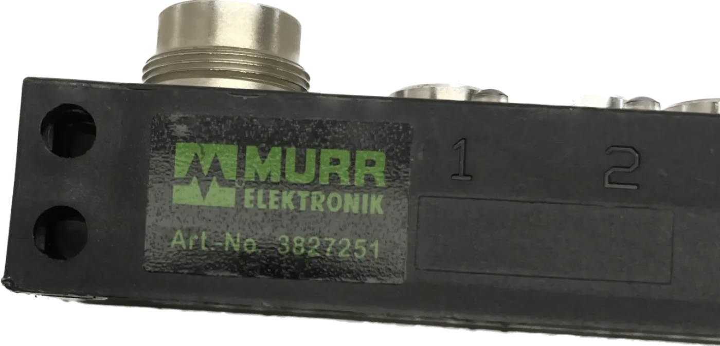 Murr-Electronic Passiv-Vert. Schmal,10xM8,3pol,Steck.M16 - 1