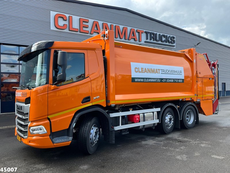 DAF FAG XD 340 Euro 6 VDL VORAX 20m³ Welvaarts weegsysteem